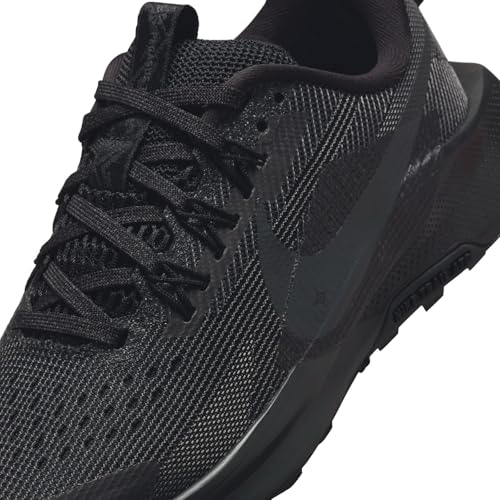 NIKE Pegasus Trail 5 Sneaker, Noir Anthracite, Gris Loup, 38.5 EU