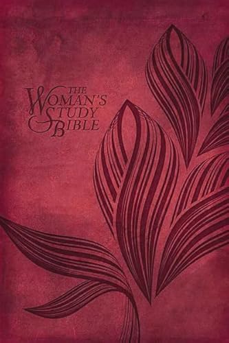 The Woman's Study Bible: New King James Version, Light Cranberry, Leathersoft (Signature)