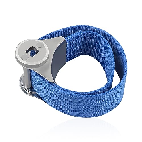 SSNNUU Oil Filter Wrench with Strap Wrench Adjustable Oil Filter Removal Tool for 60mm-180mm Oil Filter Repair Car Oil Filter Car Accessories