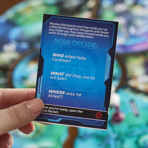 image for Hasbro Gaming Clue Escape: The World’s Fair Board Game | Escape Room