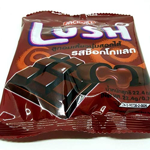 LUSH Center Filled Chocolate Chewy Candy Pack de 5 miniatura 4