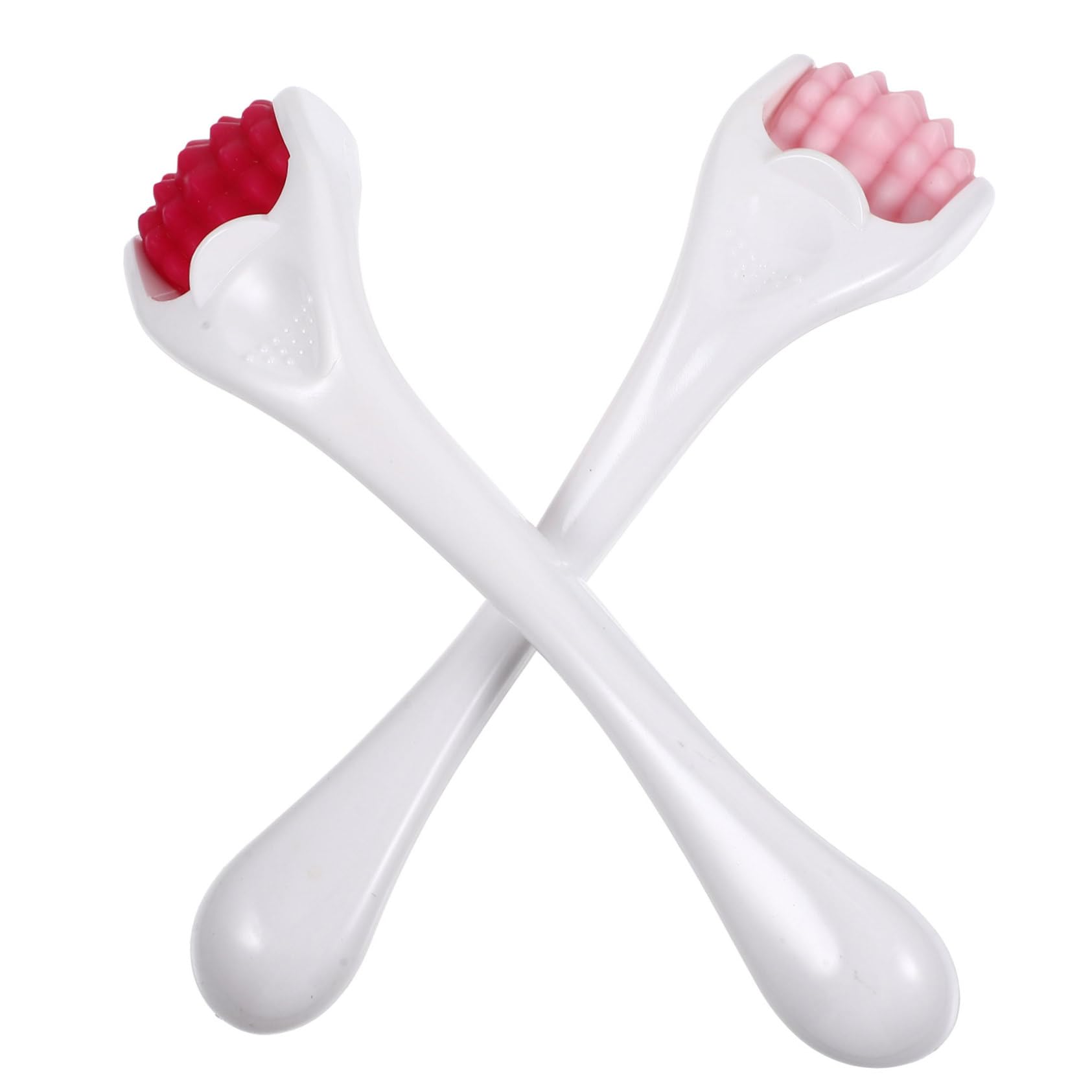 Ipetboom 10piezas Rodillo Facial De Para Masaje Masajeador De Para Cuidado y Relajación Herramienta De Masaje Facial Portátil y Ergonómica