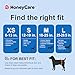 HONEY CARE All-Absorb A25 Male Dog Wrap, 50 Count, Medium, White