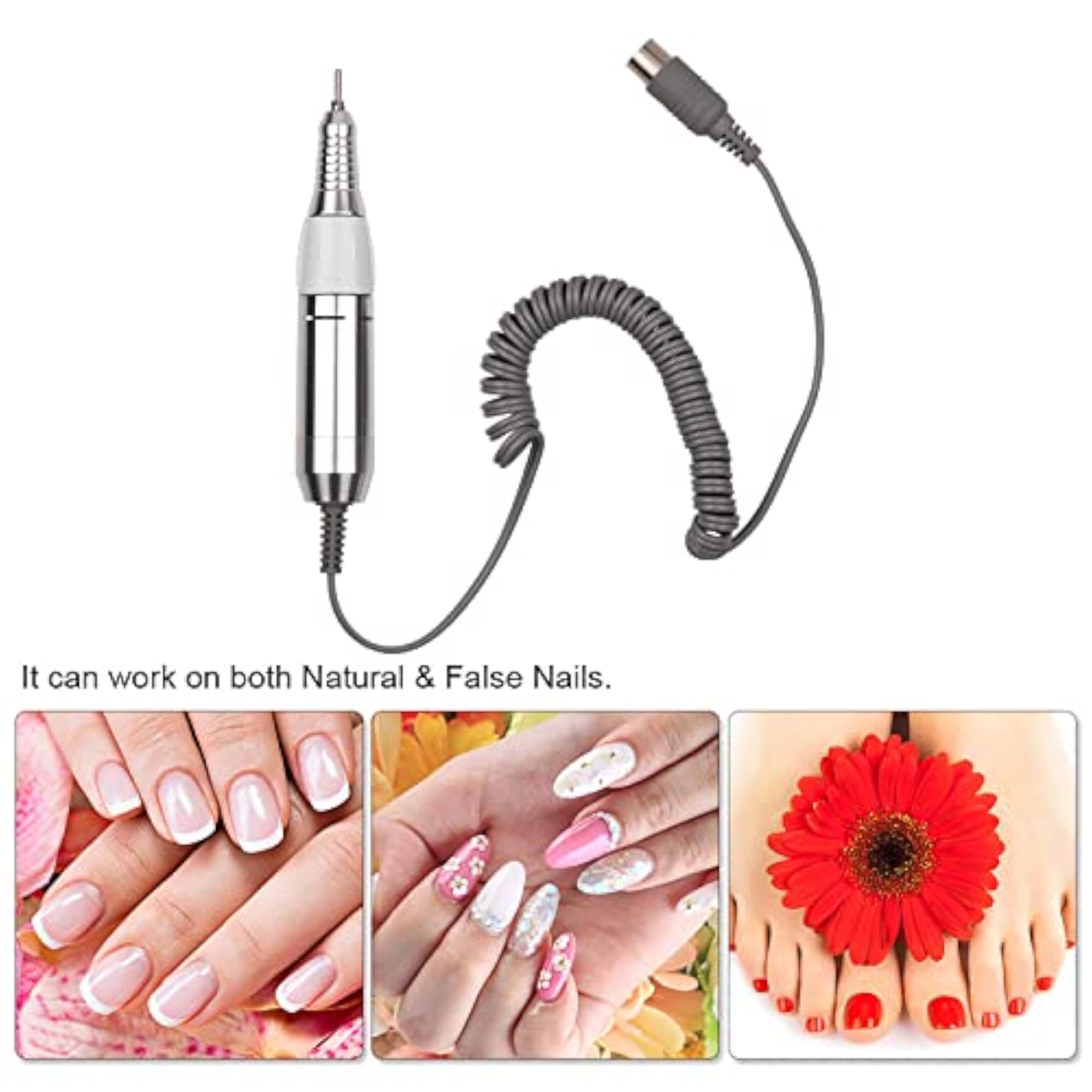 Mini Electric Nail Drill Handpiece for Nail Art Tool