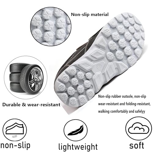 Men's Fashion Canvas Loafers Casual Lightweight Breathable Stretch Flats Outdoor Walking Fit Shoes4