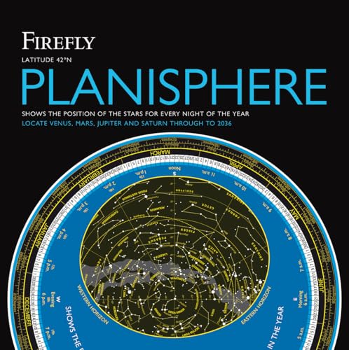 Firefly Planisphere: Latitude 42 Degrees North