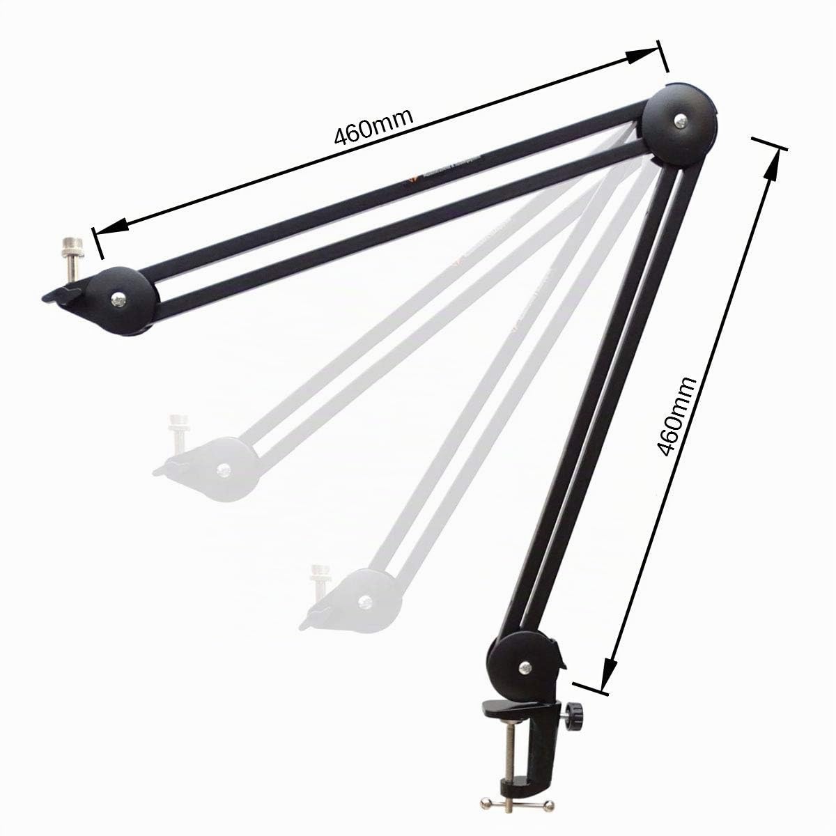 Rode NT-USB MINI USB-Studio-Kondensatormikrofon + keepdrum MS138 Mikrofonarm