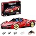 Produktbild KYLN Technik Auto für Ferrari Daytona, 1958 Teile Technik Supercar Technik Sportwagen Modell mit Motor Bausatz Kompatibel mit Lego Technik