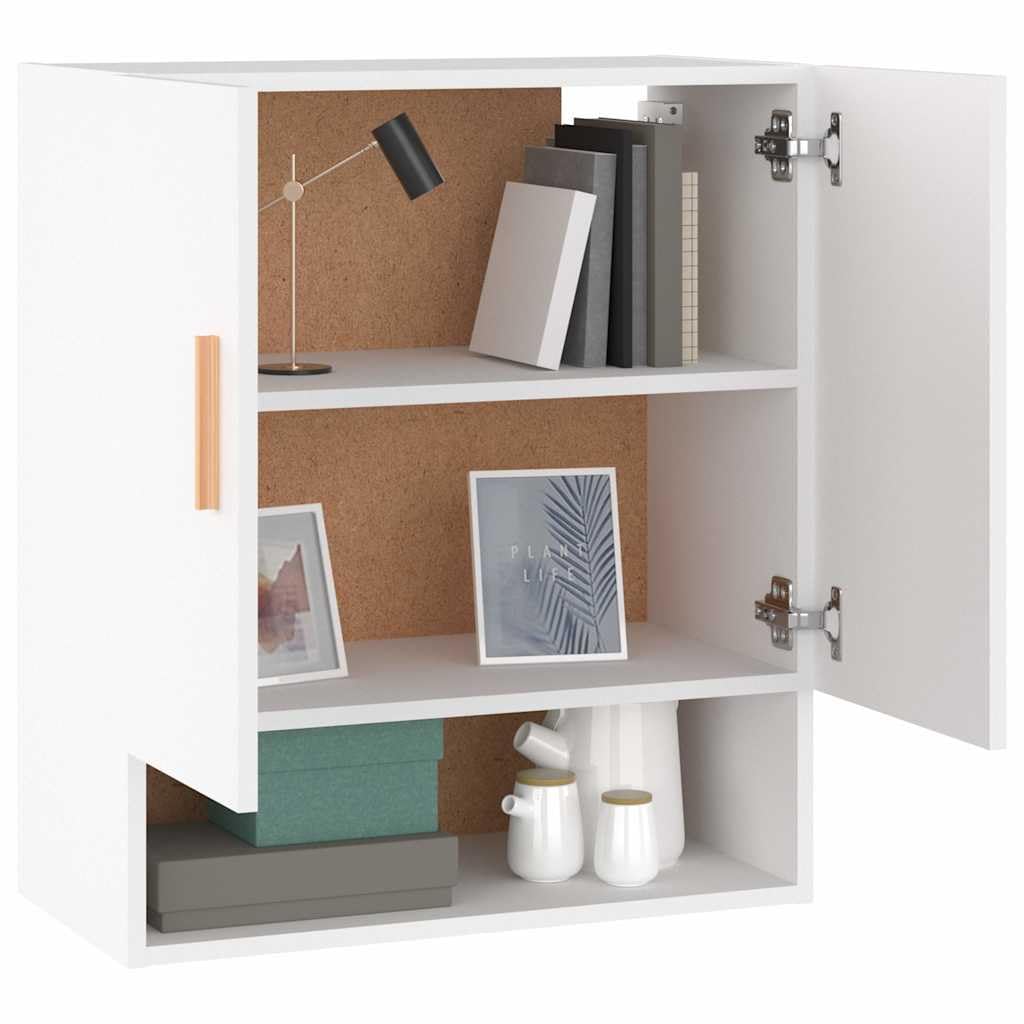 Wandschrank Weiß 60x31x70 cm Hängeschrank Küchenschrank