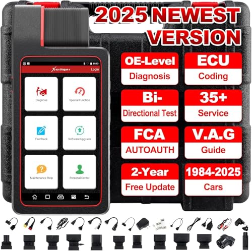2025 Elite LAUNCH X431 Diagun V Bi-Directional Scan Tool,ECU Coding,35+ Reset Service Functions,OEM Full System Diagnostic for All Cars,AutoAuth for FCA SGW,V.A.G Guide,2-Year Free Update