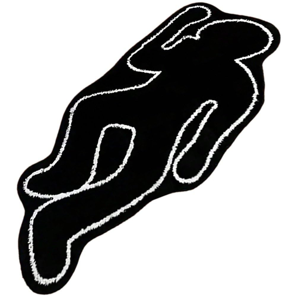 Tapis d'Halloween lavable pour éliminer les glissades dans la douche