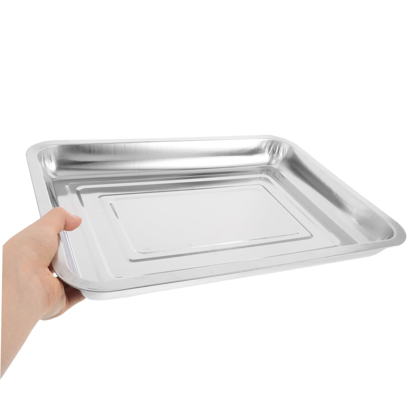 Lot De 6 Plateaux De Semis en Acier Inoxydable pour La Germination des Plantes, Conteneurs pour Pépinière Et Transplantation De Plantes D'intérieur