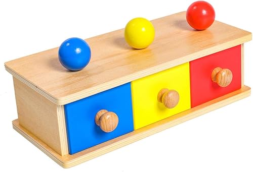 Miniatura 2 de Montessori - Contenedores de caja para bebés, materiales para niños pequeños y bebés de 6 a 12 meses de 1 a 2 años, materiales de 18 meses,