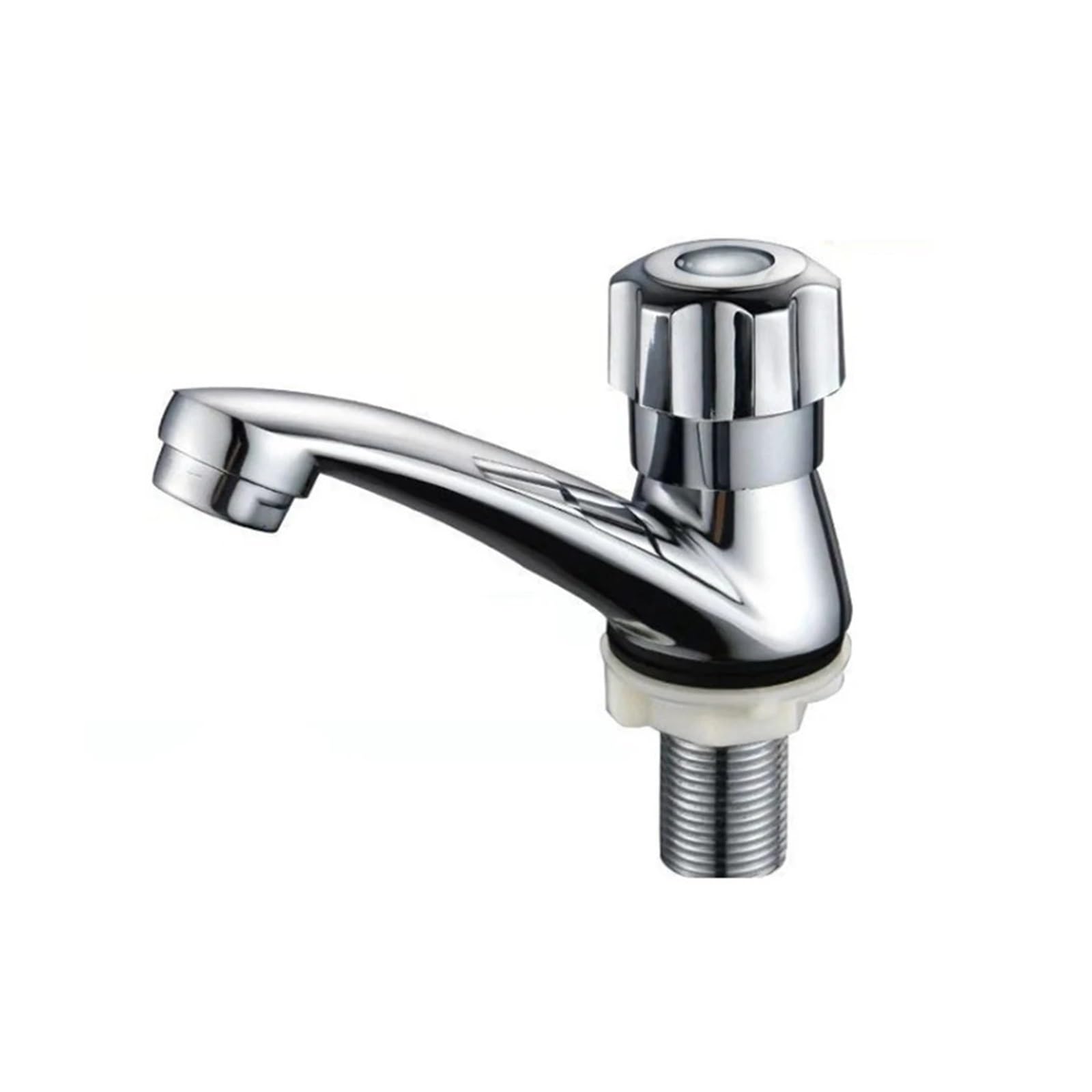 1pc Cold Only Basin Faucet Bathroom Wash Basin Faucet Single Hole Cold Tap For Home Hotel Deck Mounted