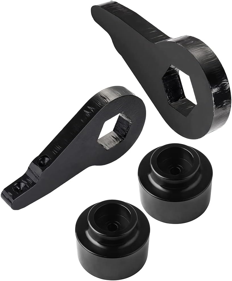 SCITOO 1-3 inch Front 2 inch Rear Lift Leveling Kit for Cadillac Escalade 2002-2006 | for Chevrolet Avalanche 1500 2002-2006 | for Suburban 1500 2000-2006 | for Tahoe 2000-2006 Coil Spring Spacer