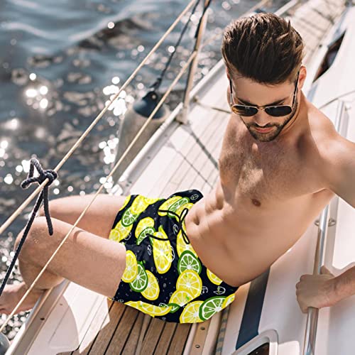 Short de plage agrumes JDEZ pour les vacances et le volley