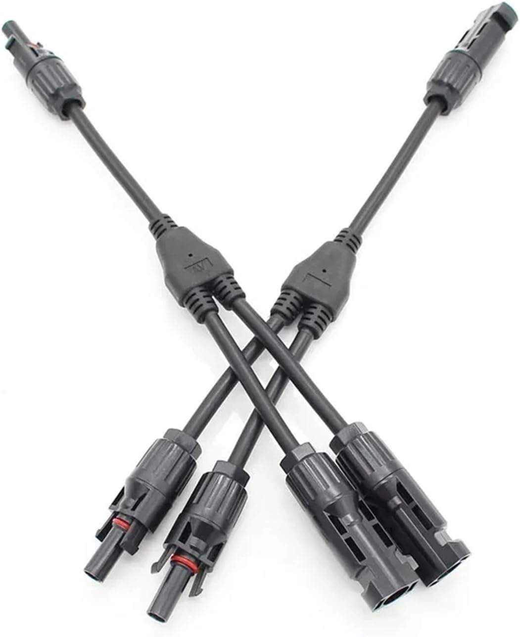 Wire Connector 5/10/20/30/50/100 1000Vdc 30A for PV/MC Cables 2.5/4/6mm2 Plug(2Y)