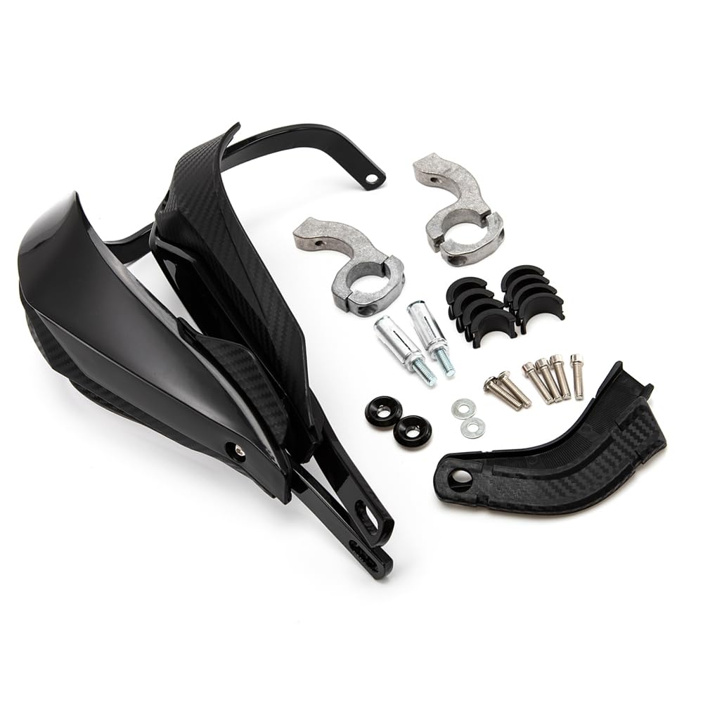 Moto Paramani Universale Grip Guard Shield Motocross Scooter Antivento 22mm 25mm 28mm Manubrio Handguard