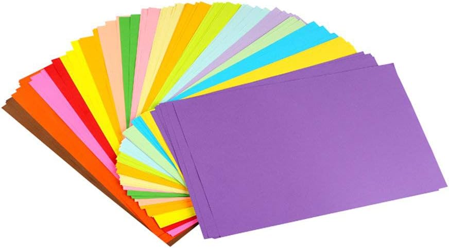 Colored Paper A4 100 Sheet 10 Different Color