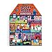 Mudpuppy Spooky House – 100 Piece Unique House Shaped Scene Puzzle with Colorful and Fun Illustrations of A Haunted House for Children Ages 5-8
