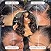 Lemoda 13x6 Full Lace Frontal Virgin Human Hair Wigs Body Wave 210% Density 15A 13x6 HD Transparent Lace Front Wigs 22inch Brazilian Body Wave Wigs