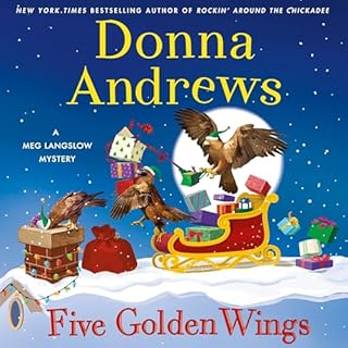 Five Golden Wings Audiolibro Por Donna Andrews arte de portada