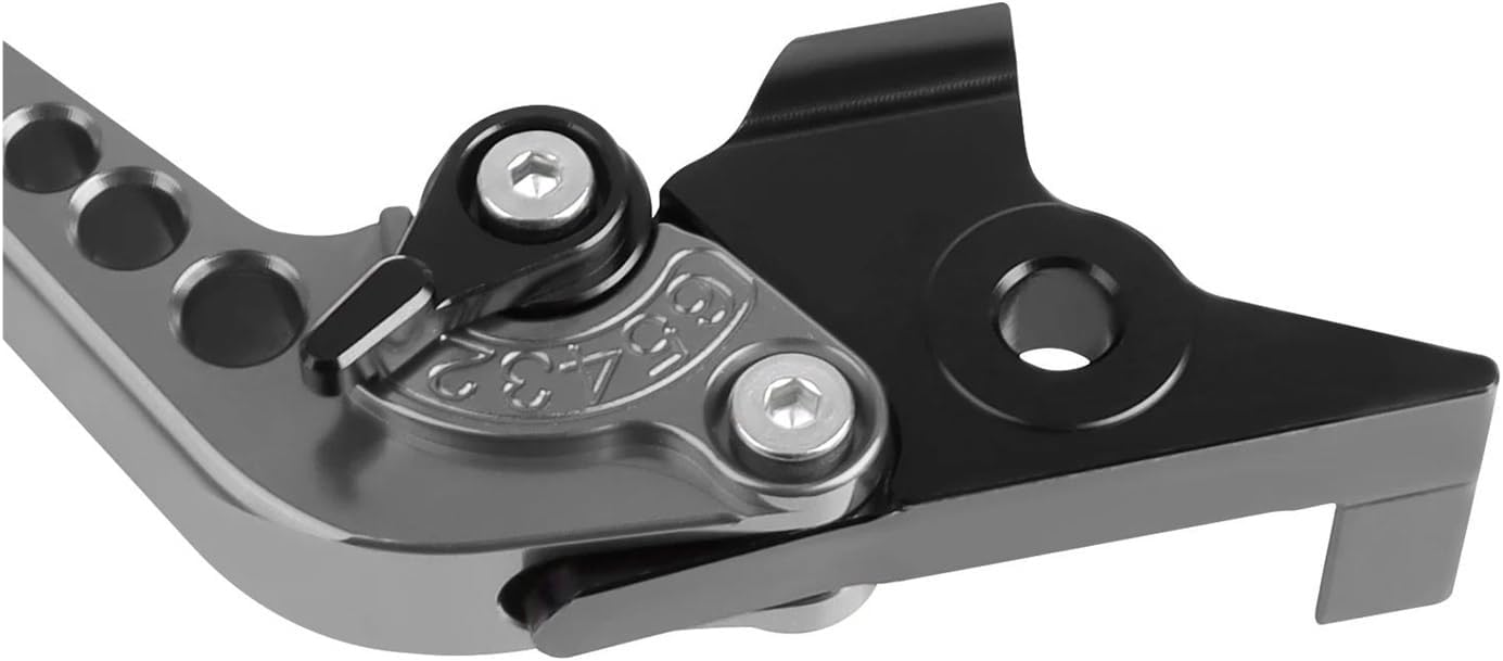 Motorcycle Levers MT07 MT09 MT-10 Short/Long Brake Clutch Levers Compatible with FZ1 FAZER FZ6R FZ8 XJ6 FZ6 MT-07 09 FZ-09 XSR700 XSR900 900(Long Green)