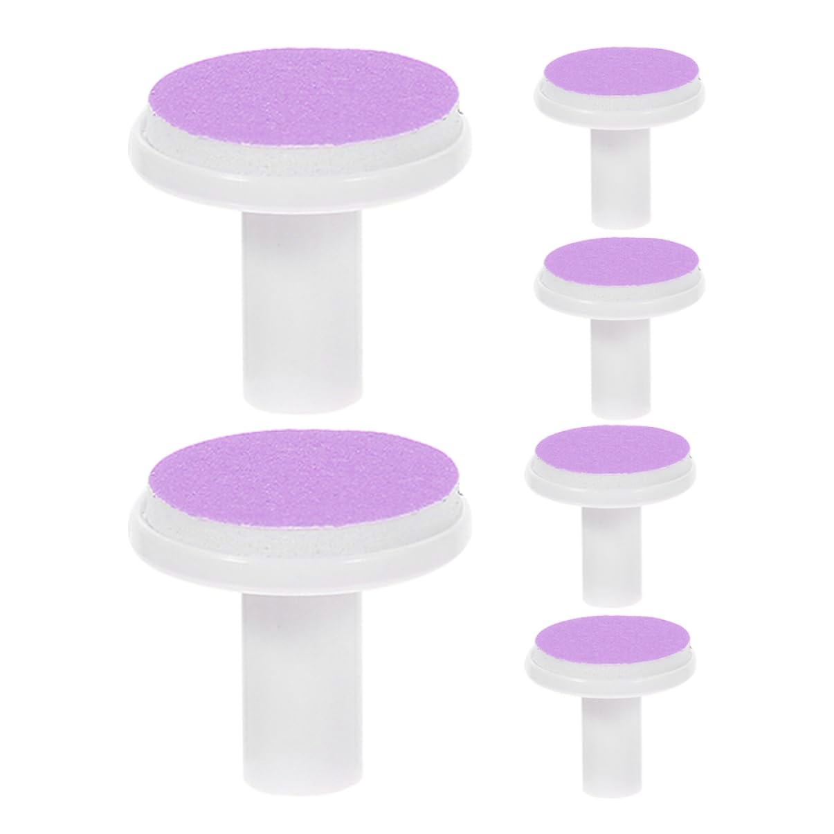 WRITWAA 6pcs Baby Nail File Replacement Pads Electric Nail Grinder Pads Nail Buffer Baby Nail Filer for Baby Nail Care for Infants