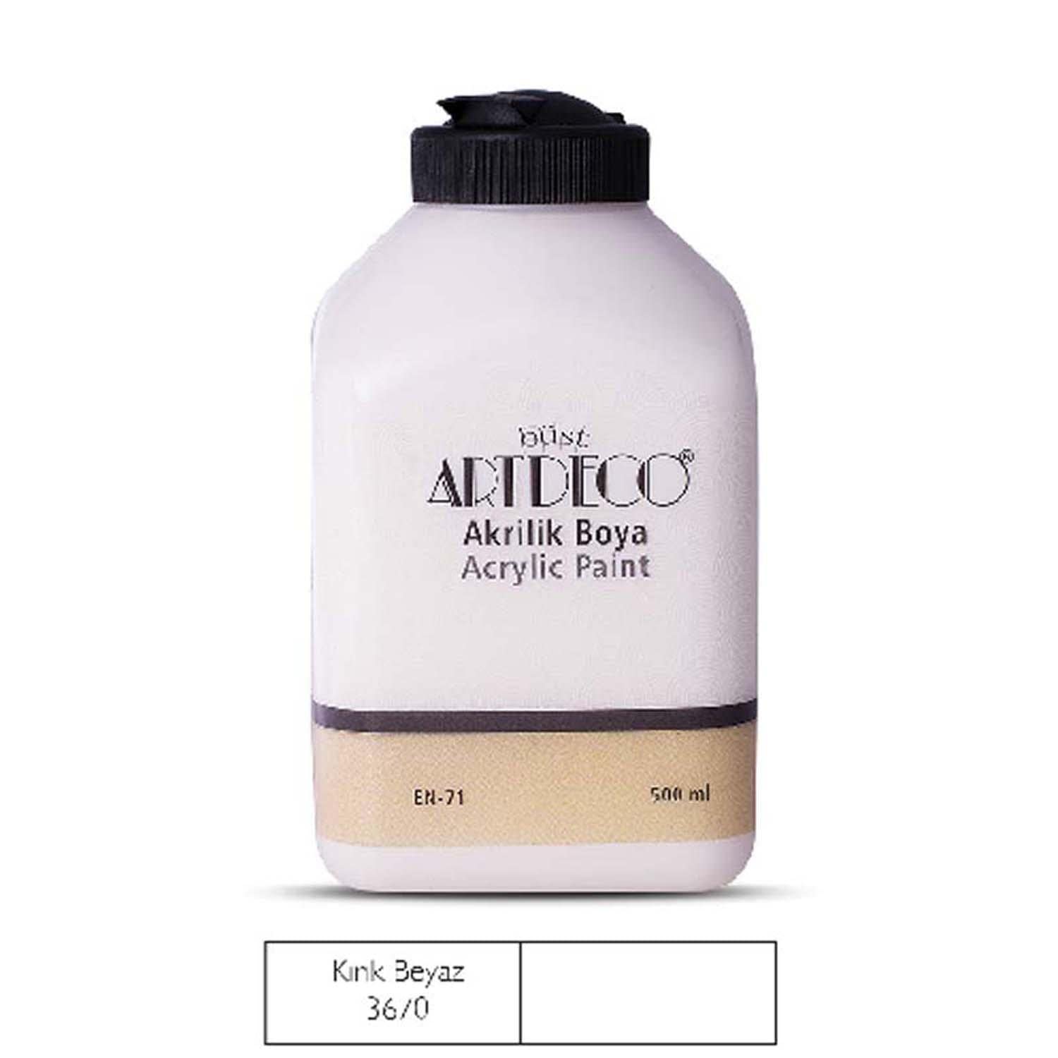 Artdeco Farba akrylowa, 500 ml, Off White 3670