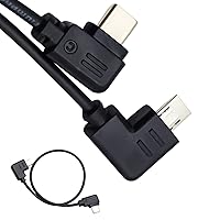 Vista 1 de Cable de control RSS, USB-C a Multi-USB Cable de control multicámara para DJI Ronin-SC para Sony A9, A7, A7S, A7S/A7R II, A7/A7R III 11.8 in (arriba)