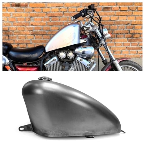 Amazon | ヤマハ ビラーゴ XV400 XV535用 12L ハンドメイド オートバイ
