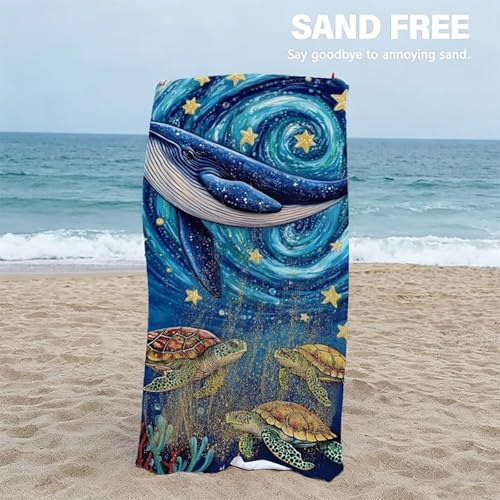 Serviette de plage microfibre grand format pour sécher vite - 5