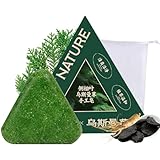 Nature Triangle Shampoo Bar mit Blasennetz, Pflanzliches Festes Shampoobar, Störtebekker Seife, Haarseife, Sanfte Reinigung und Nährende Pflege für Frauen Und Männer, Stärkt Glatt Haar