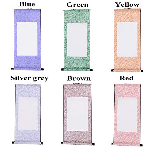 Chinese Xuan Paper Art Wall Scrolls For Sumie And Calligraphy - 1 Pcs Blue #TOP1