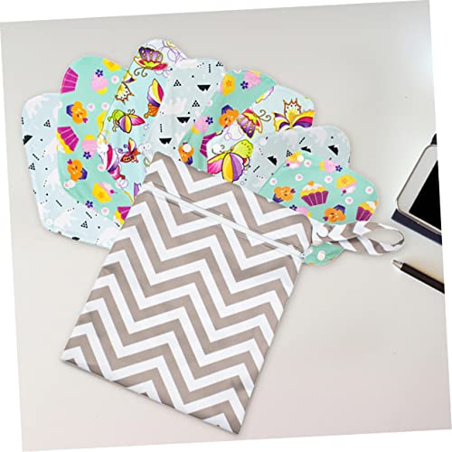 Bolsa portátil para pañales BESTonZON 3 piezas mediana miniatura 7