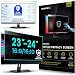 Universal 23"-24" - 23", 23.6", 23.8", 24" - 16:9/16:10 Aspect Ratio - Computer Privacy Screen Filter for Widescreen Computer Monitors - (22.04" x 14.17" = 560 x 360 mm) - Monitor Frame Hanging type