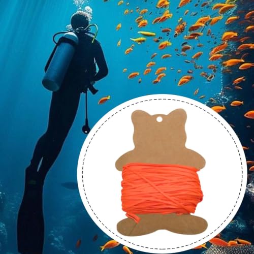 Línea de buceo sumergible naranja para exploración de pecios 7