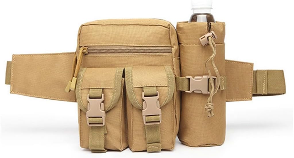 Outdoor Running Sports Fanny Pack Water Bottle Cell Phone Bag Hiking Cycling Field