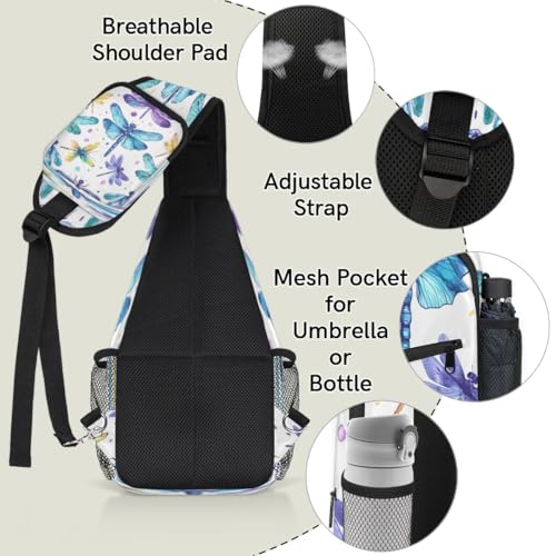 Bolso tipo sling unisex para viaje y senderismo miniatura 4