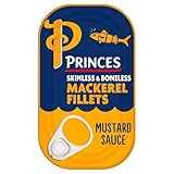Princes Mackerel Fillets In Mustard Sauce 125G