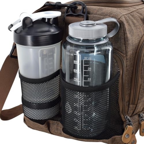 Image of Ultimate Gym Bag 2.0: The Durable Crowdsource Designed Duffel Bag with 10 Optimal Compartments Including Water Resistant Pouch