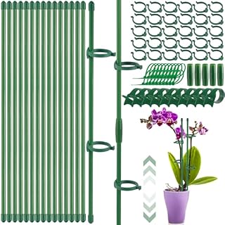 Realure tuteurs orchidées réglables 30 à 150 cm verts