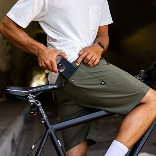 Roark Layover Traveler Walking Shorts – Lightweight Casual Hiking Shorts for Men, with Stretch Fabric, and Waist Drawstring4