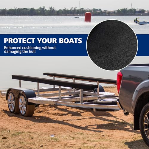 image for TWUBLK 16in x 16ft Extra Large Boat Trailer Bunk Carpet - Marine Grade