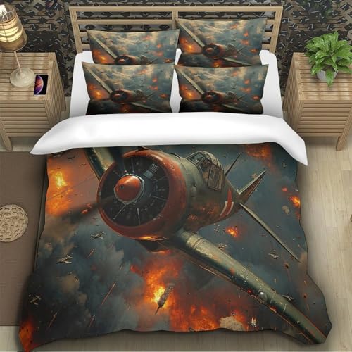 Housse de couette samouraï anti acariens lit garçon microfibre durable