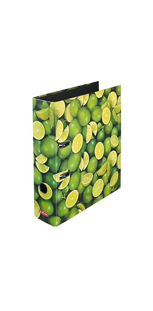 Herlitz 10485134 Folder with Limes Motif A4 80 mm Width