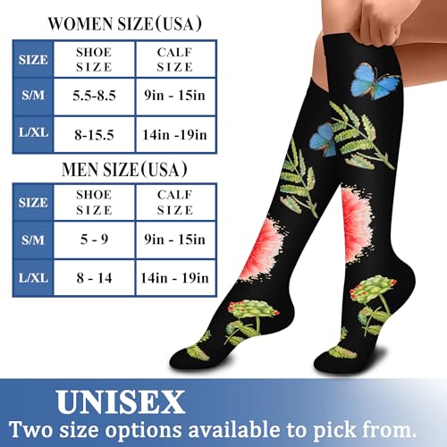 Image of Compression Socks (7 Pairs), 15-20 mmhg is BEST Graduated Athletic & Medical for Men & Women, Running, Flight, Travel, Nurses, Pregnant - Boost Performance, Blood Circulation