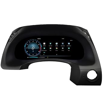 LCD Digital Speedometer Cluster for Infiniti QX80 2015-2019, Virtual Cockpit Car Dashboard Gauge Instrument Panel