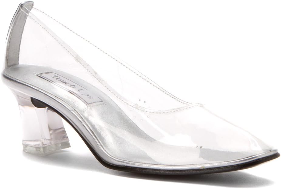 TOUCH UPS BY BENJAMIN WALK Women's Cinderalla (Clear 8.5 M)