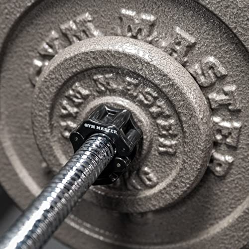 GYM MASTER Standard 1" Cast Iron Weight Plates - Image 4